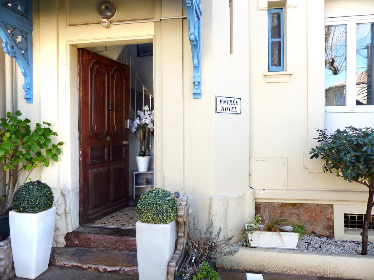 Hotel Le Chalet Valras-Plage Exterior foto